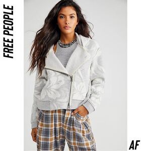 FREE PEOPLE GEORGIA SWEATER JACKET NEW NWT